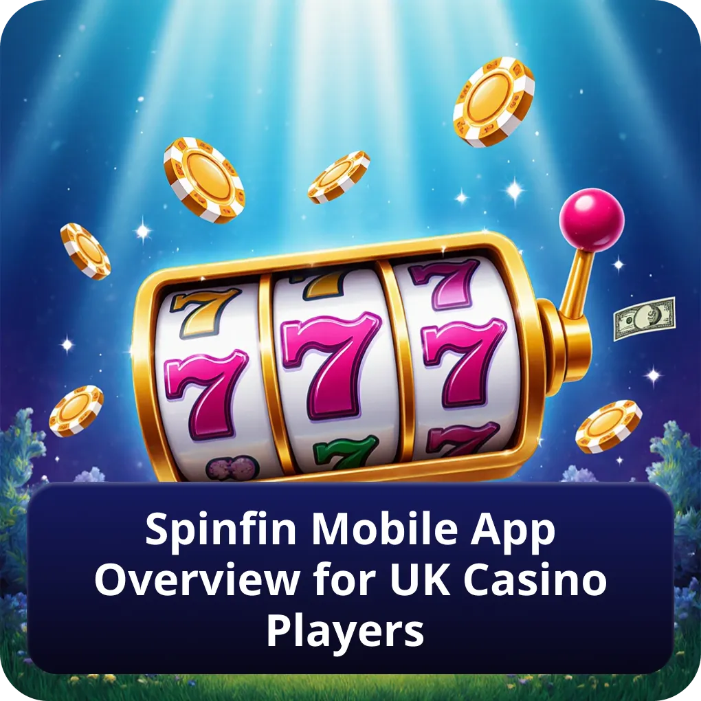 Spinfin mobile app overview for UK casino players