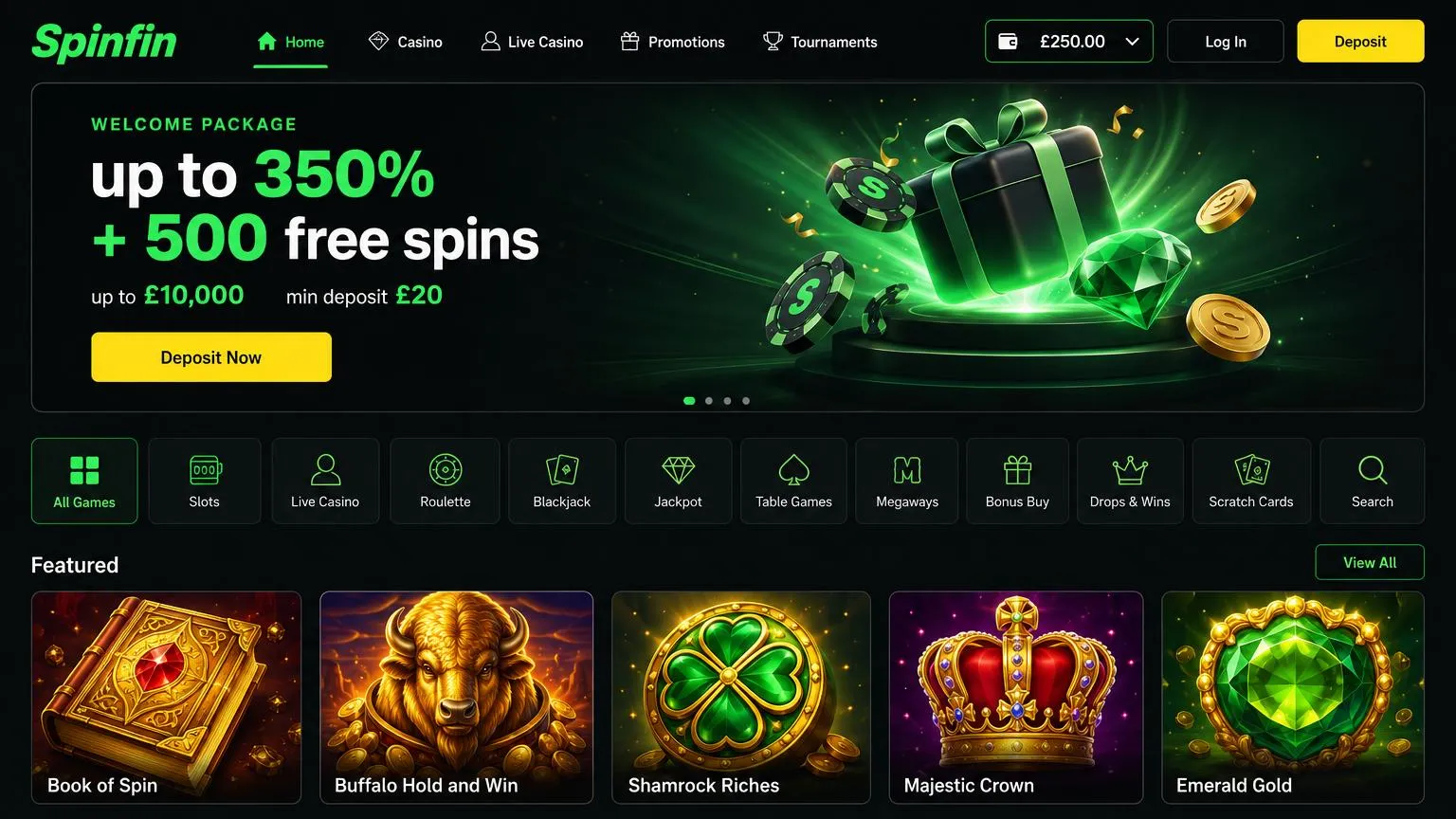 Why choose Spinfin for online casino gaming