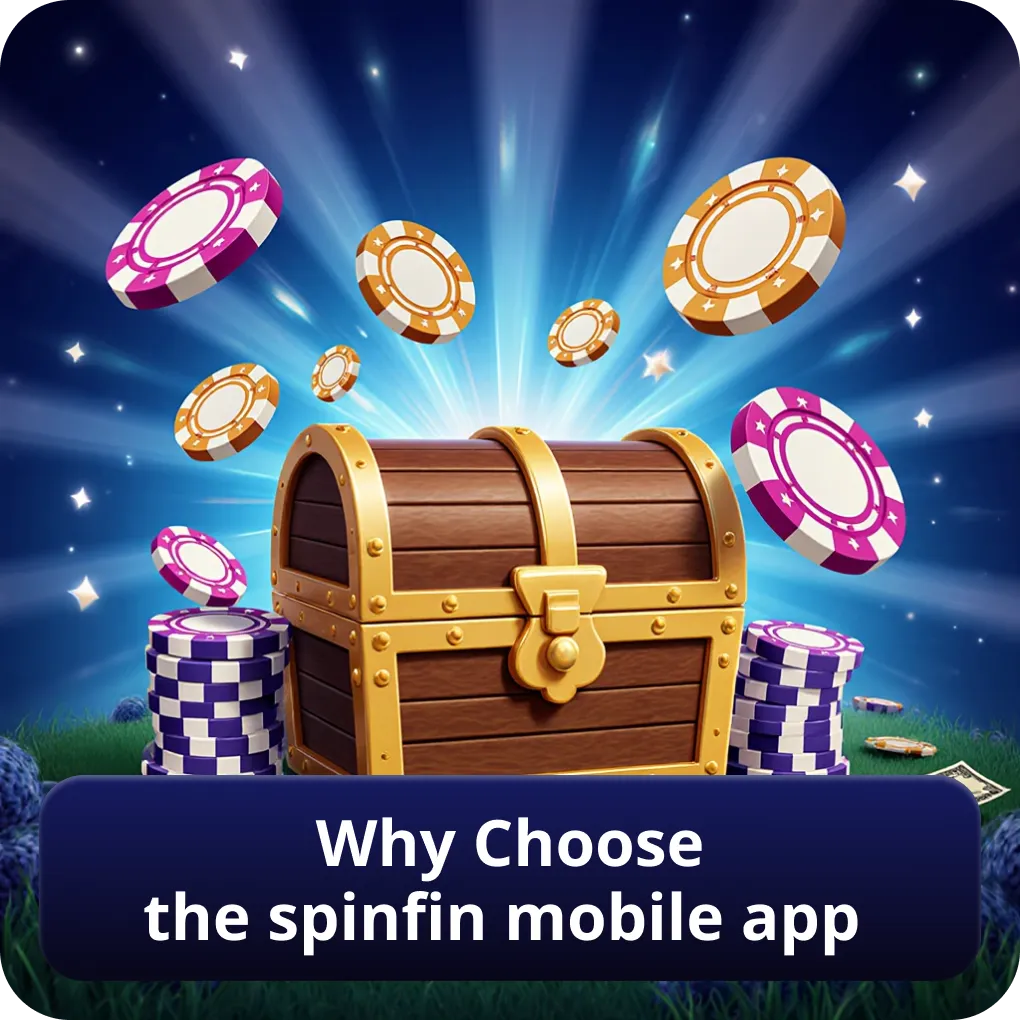 Why choose the Spinfin mobile app